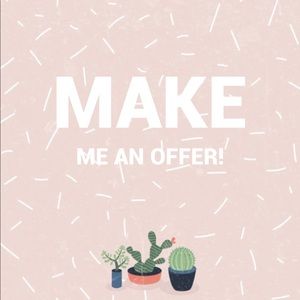 I accept reasonable offers! 💕💕💕